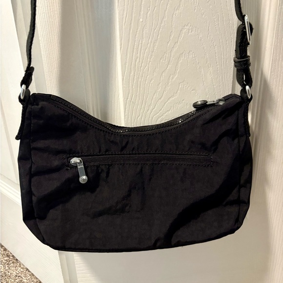 NWOT Kipling Ayda Nylon Shoulder Bag - Black - Picture 3 of 7